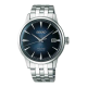 SEIKO "PRESAGE COCTAIL TIME" HPH ST-ST BLAUWE SUNBURST WPL ZIVERKLEURIGE INDEX - 1007230