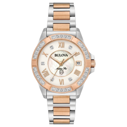 BULOVA DPH BICOL ROSÉ MOP WPL DIAM LUNETTE 98R234 - 1007479