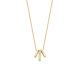 BLUSH 14K GG COLLIER  42CM HANGER MET ZIRKONIA - 1006500