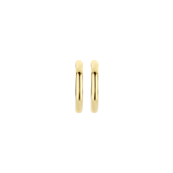 BLUSH 14k GG KLAPCREOLEN 2x9mm Bol-Vlak - 1006563