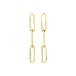 BLUSH 14k GG OORHANGERS -PAPERCLIP- 3x30mm - 1006567