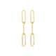 BLUSH 14k GG OORHANGERS -PAPERCLIP- 3x30mm - 1006567