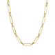 BLUSH 14k GEELGOUDEN COLLIER OVALE ELEMENTEN 12x3mm 45cm - 1006570