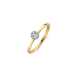 BLUSH 14K BC RING 0.07ct W/SI briljant - 1006387