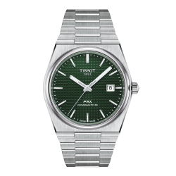 TISSOT PRX PM80 HPH ST-ST GROENE WPL. T1374071109100 - 1006490