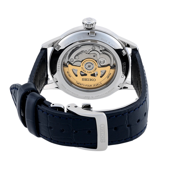 SEIKO "PRESAGE" AUTOMATIC HPH ST-LR BLAUWE WPL. "OPEN HEART" SSA405J1 - 1006264