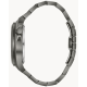 Bulova "MAQUINA" GUN METAL STALEN HEREN HORLOGE GESKELETEERD 98A179 - 1006636