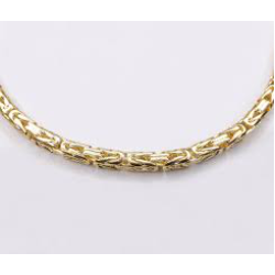 14k GG KONINGSKETTING-ARMBAND 3mm 21CM - 1006670