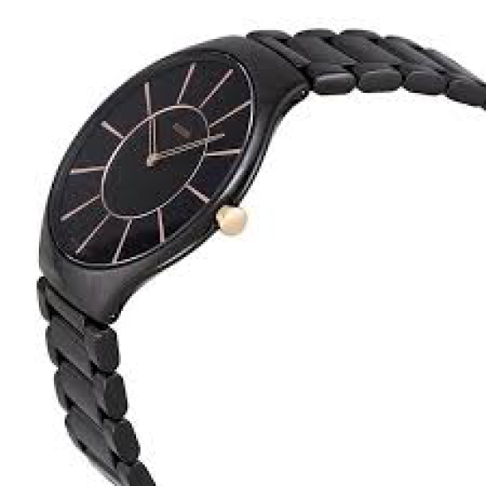 RADO "TRUE THINLINE" LG CERAMIC ZWARTE WPL. - 11771