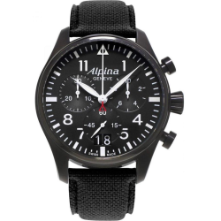 ALPINA STARTIMER PILOT CHRONO GUN BLK-KANVAS ZW.WPL.AL-372B4FBS6 - 11921