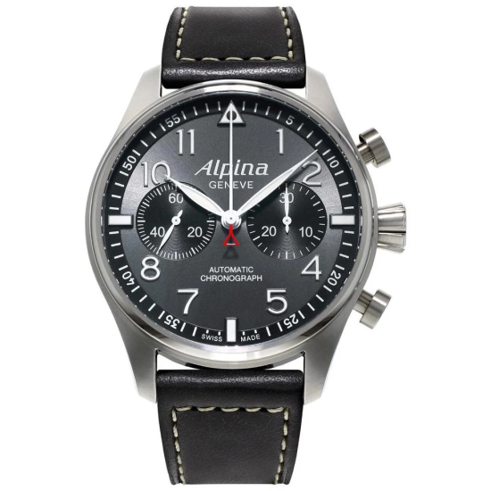 ALPINA STARTIMER PILOT AUTOMATIC. CHRONO ANTR/ZW PANDA LIMITED EDITION 1095/8888 AL-860GB4S6 - 12269