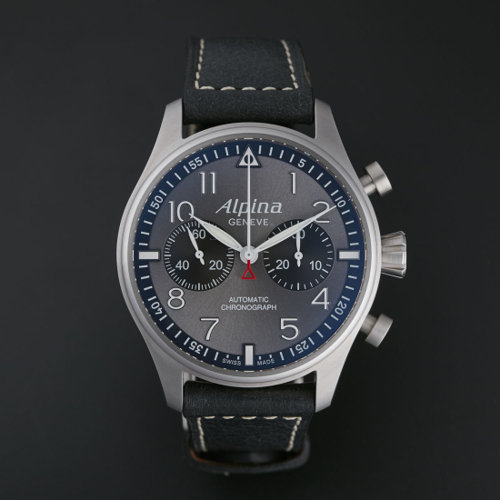 ALPINA STARTIMER PILOT AUTOMATIC. CHRONO ANTR/ZW PANDA LIMITED EDITION 1095/8888 AL-860GB4S6 - 12269