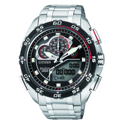 CITIZEN ECODRIVE "PRO-MASTER LAND" ANA-DIGI MULTIFUNCTION ZWARTE WPL. JWO124-53ES - 13283