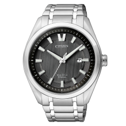 CITIZEN ECODRIVE TITANIUM HERENHORLOGE MET ZWARTE WIJZERPLAAT AW1240-57E - 13966