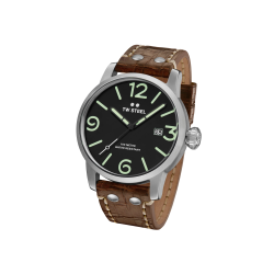 TW STEEL "MAVERICK" STAAL ZWARTE WIJZERPLAAT MS11 - 14121