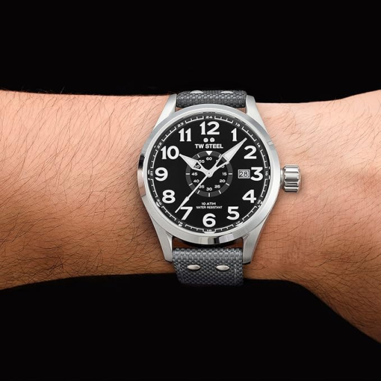 TW STEEL "VOLANTE" ZWARTE WIJZERPLAAT VS12 - 14854