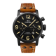 TW STEEL "MAVERICK CHRONO" ZWART STAAL ZWARTE WIJZERPLAAT MS34 - 14860