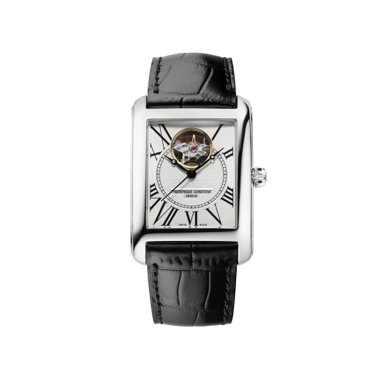 FREDERIQUE CONSTANT "CARRÉ" AUTOMATIC HPH OPEN HEART ZIL.WPL. - 15066