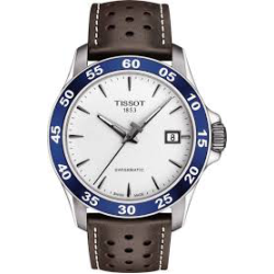 TISSOT "V8 SWISSMATIC" HPH ST-LR WITTE WPL. BL.LUNETTE - 15644