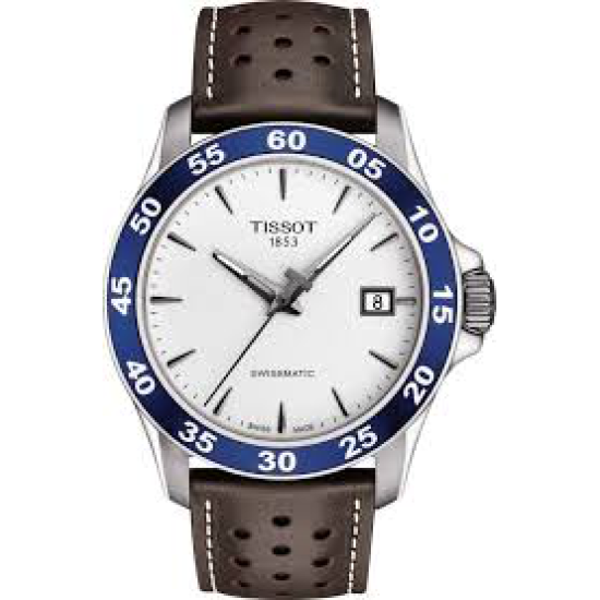 TISSOT "V8 SWISSMATIC" HPH ST-LR WITTE WPL. BL.LUNETTE - 15644