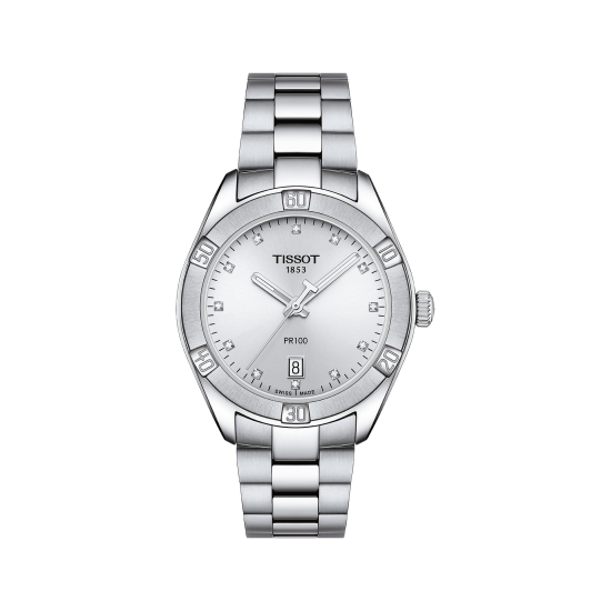 TISSOT PR100 ST-ST ZIL.WPL BRILJ. INDEX - 15649