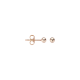 BLUSH 14K RG OORKNOPPEN 3MM - 1004945