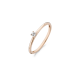 BLUSH 14K RG SOLITAIRE ZIRKONIA - 1005524