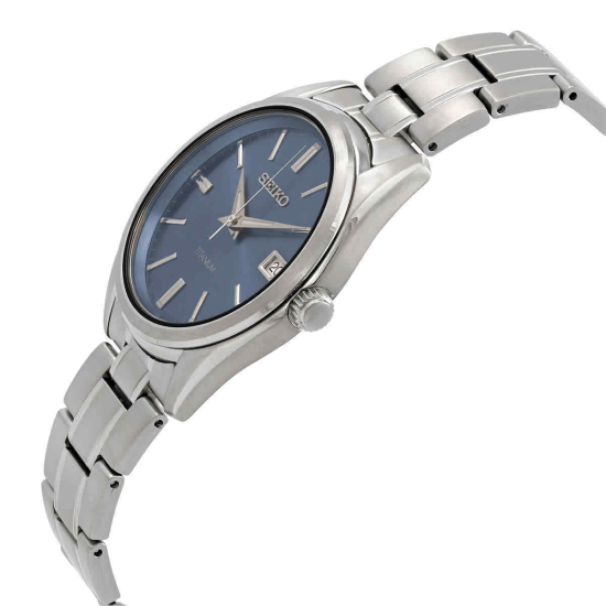 SEIKO HPH TITANIUM BLAUWE WIJZERPLAAT SUR371P1 - 1005696