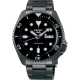 SEIKO 5 SPORT BLACK STEEL DAY-DATE AUTOMATIC DIVER ZWARTE WPL. SRPD65K1 - 1005722