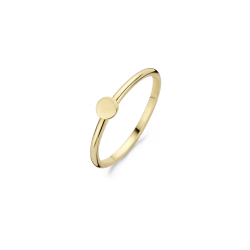 BLUSH 14K GG RING MET GRAVEERPLAATJE - 1005789