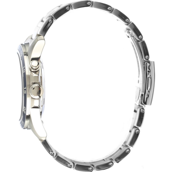 SEIKO KINETIC HERENHORLOGE  STAAL BLAUWE WIJZERPLAAT SKA783P1 - 1004907