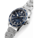 SEIKO KINETIC HERENHORLOGE  STAAL BLAUWE WIJZERPLAAT SKA783P1 - 1004907