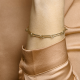 14k GG "PAPERCLIP" ARMBAND - 1006092