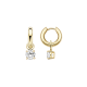 BLUSH 14K GG SOLITAIRE HANGER ZIRKONIA 2.9MM - 1006244