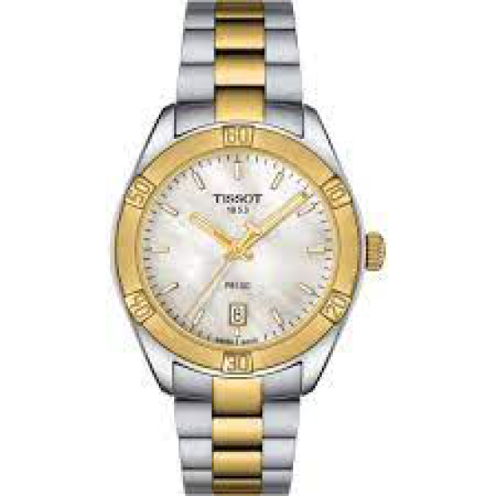 TISSOT PR100 SPORT CHIC DPH ST-DBL/ST-DBL WIT PARELM.WPL. - 1005486