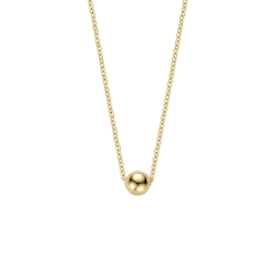 BLUSH 14k GG COLLIER MET 4mm BOLLETJES HANAGER - 1005493