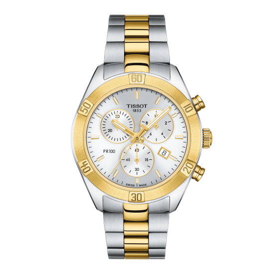 TISSOT PR100 SPORT CHIC CHRONO DPH ST-DBL/ST-DBL ZI.WPL. - 1005740