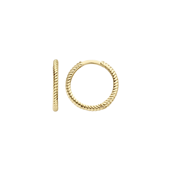BLUSH 14K GG KLAPCREOOL GEDRAAID 14mm 7286YGO - 1006814