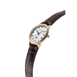 FREDERIQUE CONSTANT ULTRA SLIM DPH DBL-LR ZILV.WPL. - 1006987