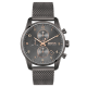 HUGO BOSS "SKYMASTER" HPH ANTRACIET STAAL MILANESE BAND CHRONOGRAAF - 1007150