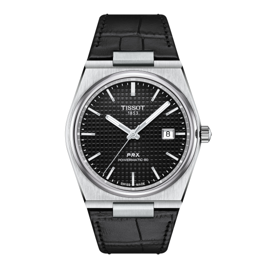 TISSOT PRX PM80 HPH ST-LR ZWARTE WPL - 1007349