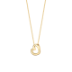 BLUSH 14K GG COLLIER 42CM HART HANGER - 1007533