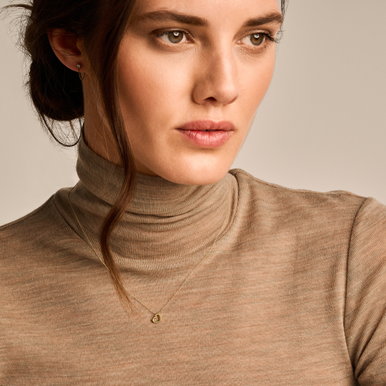 BLUSH 14K GG COLLIER 42CM HART HANGER - 1007533
