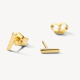 BLUSH 14K GG OORKNOPPEN STAAFJES - 1007540 BLUSH 14K GG OORKNOPPEN STAAFJES - 1007540
