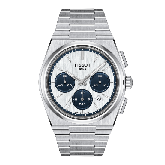 TISSOT PRX HPH CHRONO ST-ST PANDA T1374271101101 - 1007681