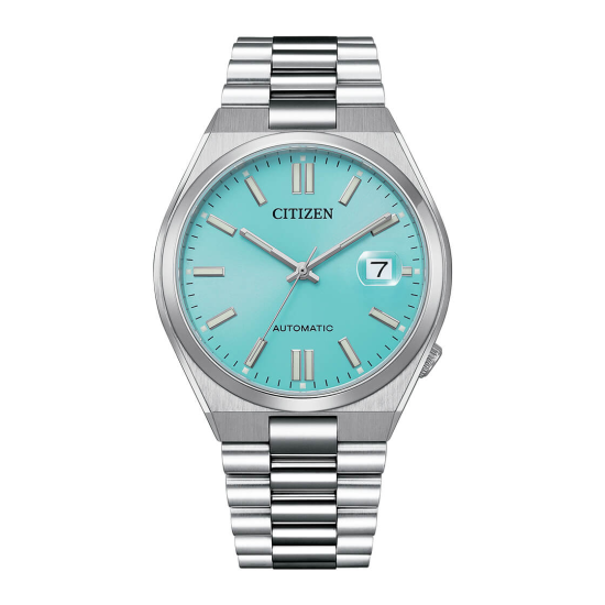 CITIZEN HPH "TSUYOSA" ST-ST AUTOMATIC TIFFANY BLUE WPL. DATUM - 10067106