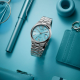 CITIZEN HPH "TSUYOSA" ST-ST AUTOMATIC TIFFANY BLUE WPL. DATUM - 10067106