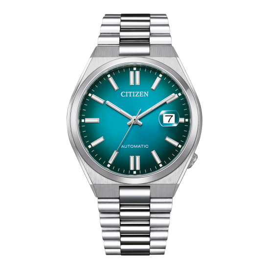 CITIZEN HPH "TSUYOSA" ST-ST AUTOMATIC GREEN-BLUE WPL. DATUM - 10067108