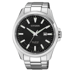 CITIZEN ECODRIVE TI-TI ZWARTE WPL. - 10067120