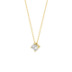 BLUSH 14k GG ANKERCOLLIER SOLITAIR HANGER ZIRCONIA - 10067126